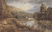 George Barret Jun Cliveden Woods (mk47) china oil painting reproduction